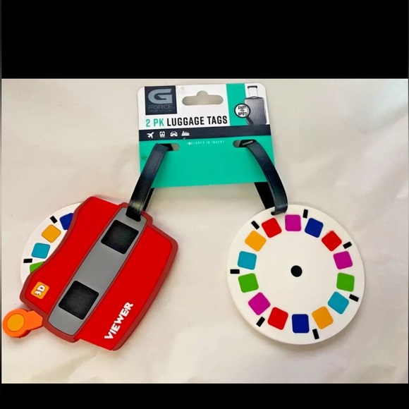 View-master Retro Luggage Tags, NWT - Picture 2 of 8